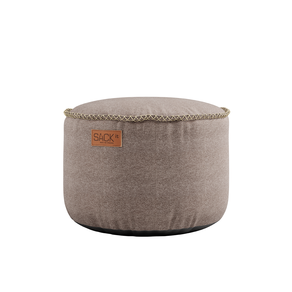 Canvas Pouf